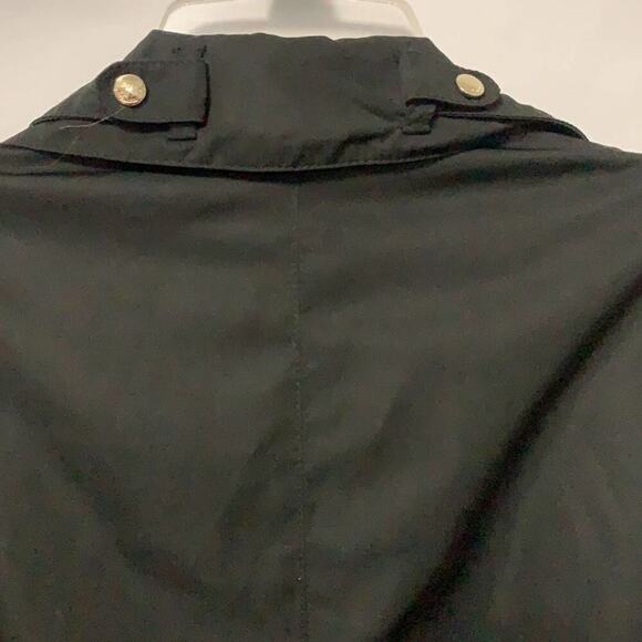 GUCCI TRENCH BLACK POINTED COLLAR COAT - Picture 11 of 13